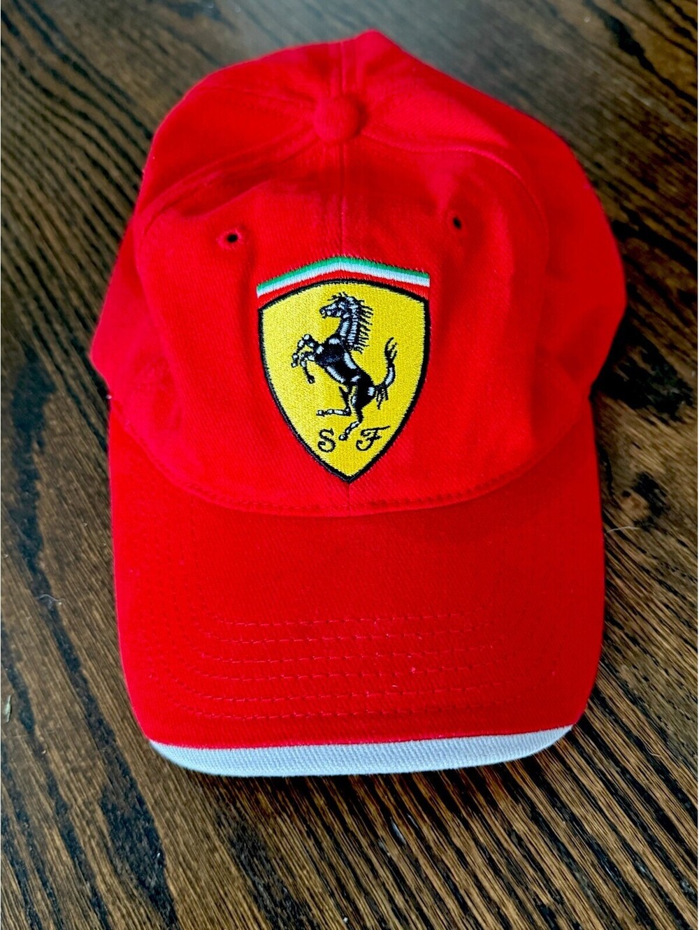Ferrari Scuderia F1 Red Hat Official Product Racing Adjustable Cap
